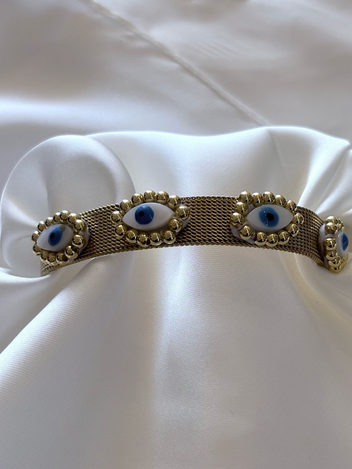 Pulsera Dorada de acero inoxidable