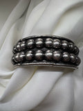 brazalete de plata oxididada